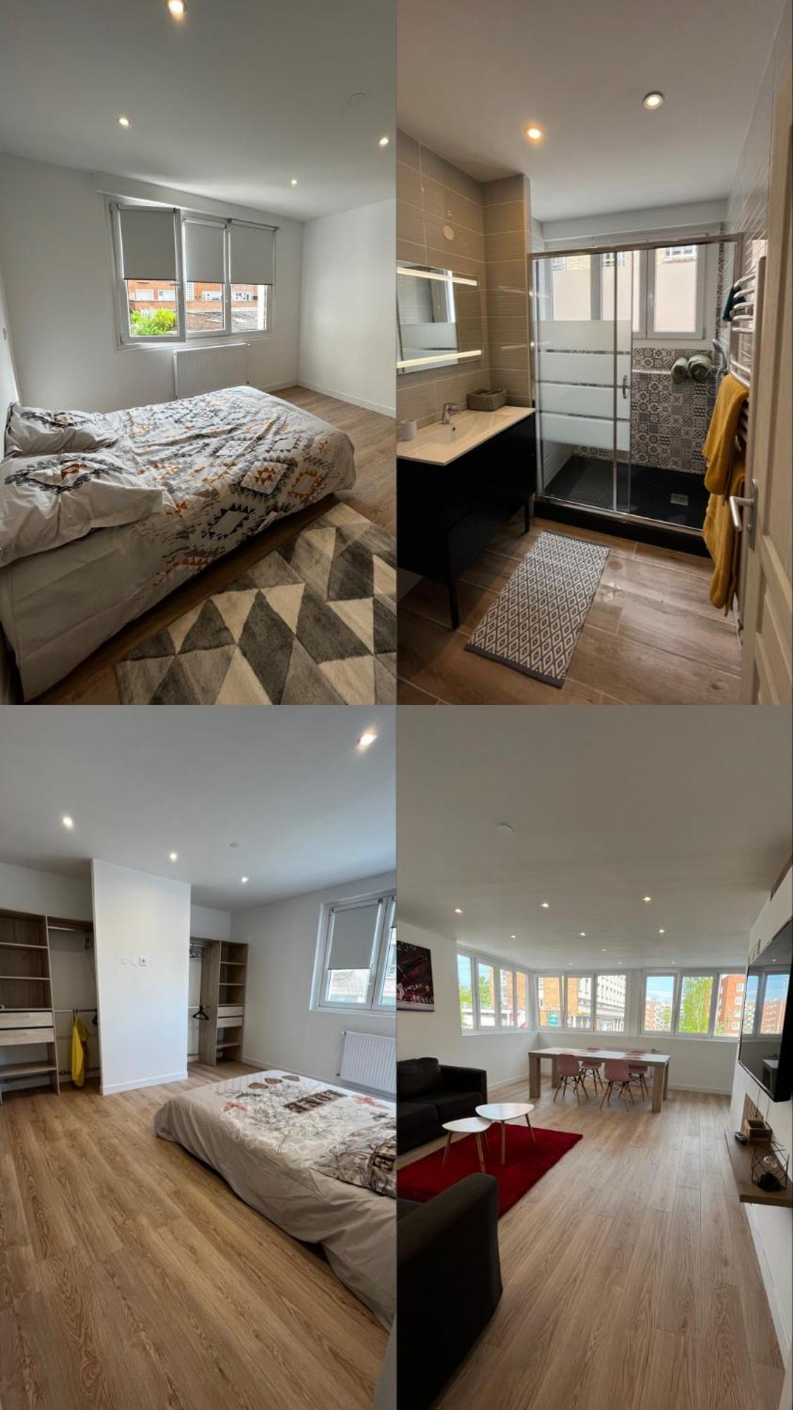 Grande Chambre Dans Loft A Deux Pas De La Plage Δουνκέρκη Εξωτερικό φωτογραφία